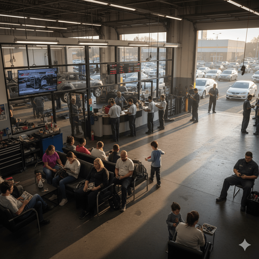 BuzzTurn automotive waitlist management